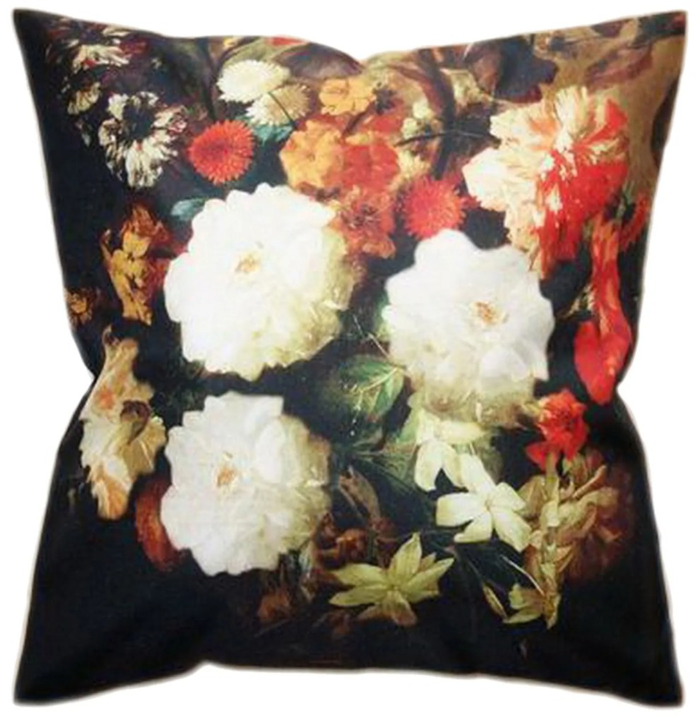 Povlak na vankúš kvety Manon - 45 * 45 cm