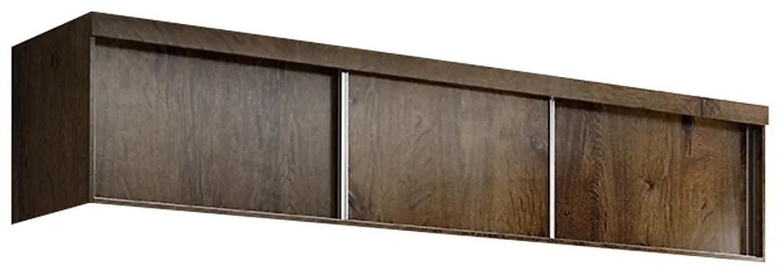 Nadstavec na skriňu Top 250 jaseň tmavý