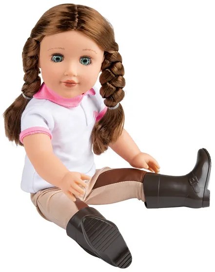 Playtive Bábika Julia (hnedé vlasy a zelené oči) (100356051)