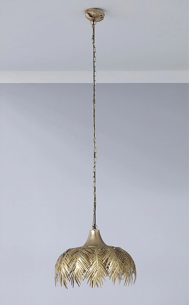 Závesná lampa Botanica Gold