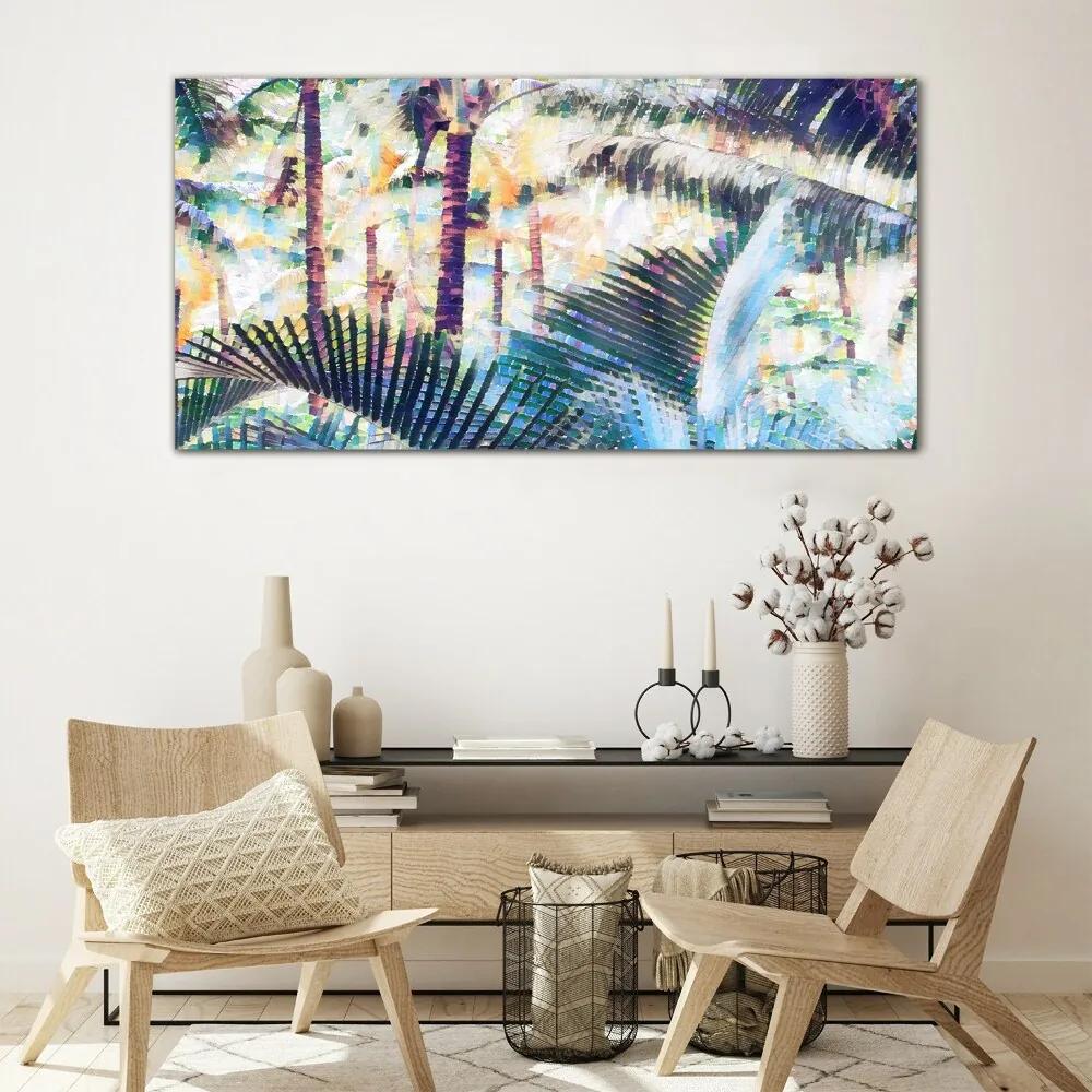 Skleneny obraz Abstrakcie strom džungle
