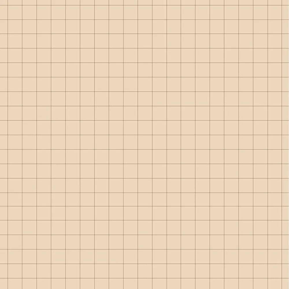 Tapeta šachový vzor béžová 280x50 cm