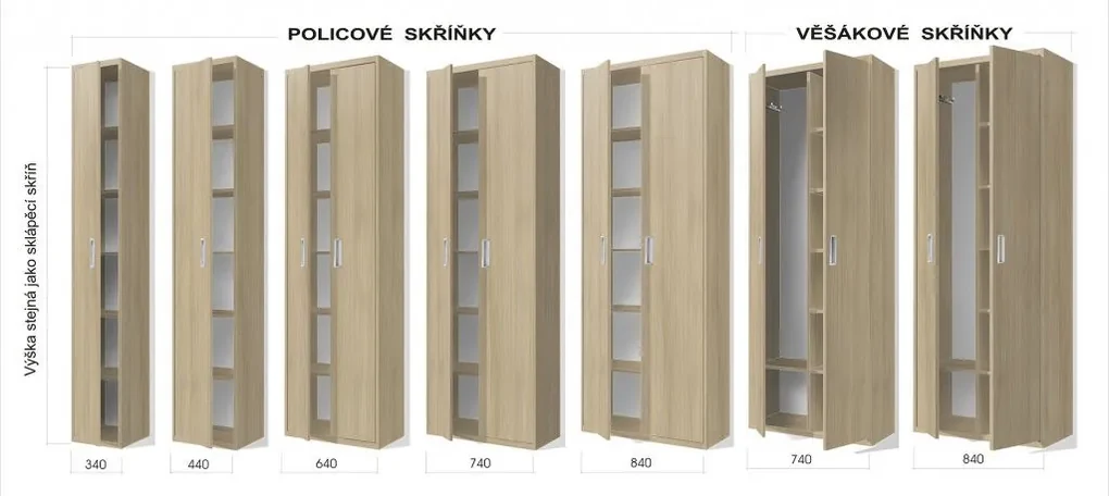 Nabytekmorava Sklápacia posteľ VS 1054 P - 200x120 cm A nosnosť postele: zvýšená nosnosť o 20 kg, farba lamina: biela 113
