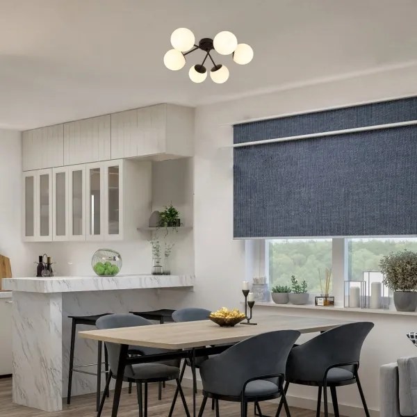 Rabalux 71294 - Prisadený luster MEDUZA 6xE14/20W/230V