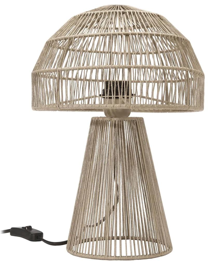 PR Home Porcini stolová lampa výška 37 cm béžová