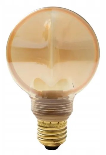 ECOLIGHT Dekoratívna LED žiarovka E27 4W 200lm G80 Amber Retro - rada ZERO