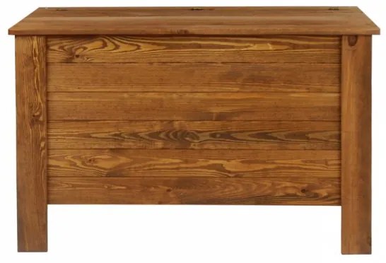 DREVENÁ LAVIČKA S ÚLOŽNÝM PRIESTOROM B-13 Hnedá 52x80x39