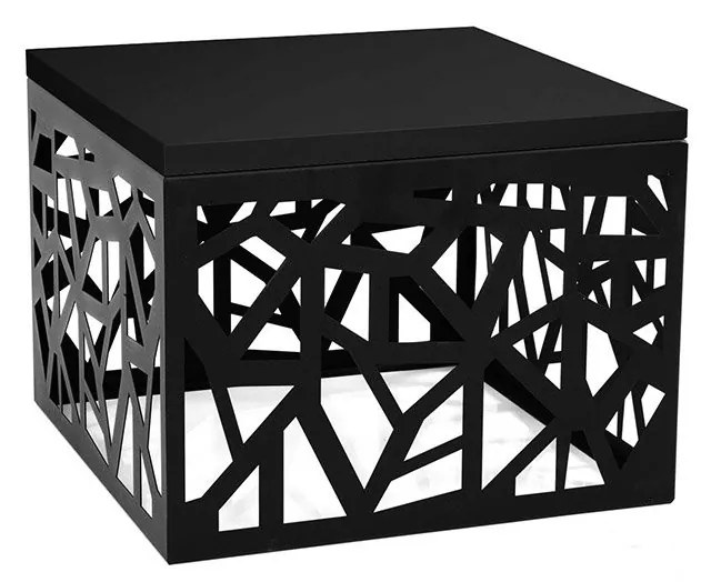 Konferenčný stolík Mistal, Farby: čierny mat / dub craft