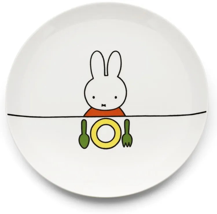Porcelánová detská jedálenská súprava 6 ks Miffy – Zilverstad