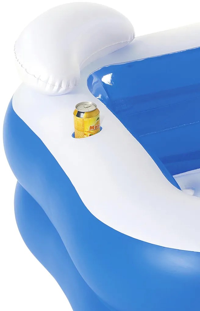 BESTWAY Fun Pool Nafukovací bazén, 213 x 206 x 69 cm 54153