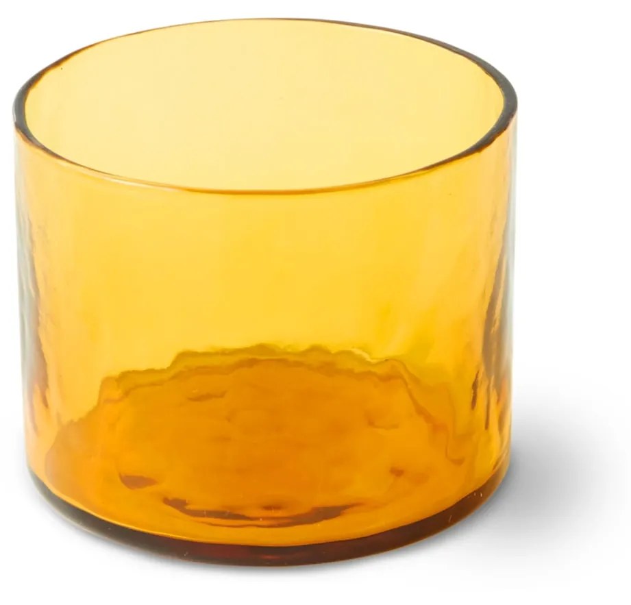 HK living Pohár Tube Amber 250 ml