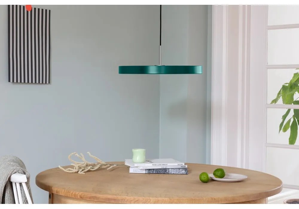 Tmavozelené LED závesné svietidlo s kovovým tienidlom ø 43 cm Asteria Medium – UMAGE