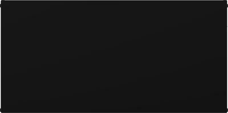 Mexen, Plochý panelový radiátor Mexen CF22 500 x 600 mm, bočné pripojenie, 819 W, čierny - W422F-050-060-70