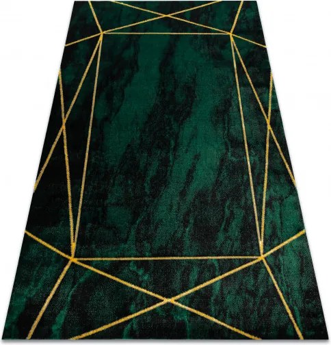 AKCIA: 160x220 cm Kusový koberec Emerald 1022 green and gold, zelená, kancelária, Dywany Łuszczów