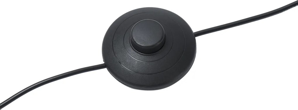 Japandi stojaca lampa prírodná s tienidlom - Dart