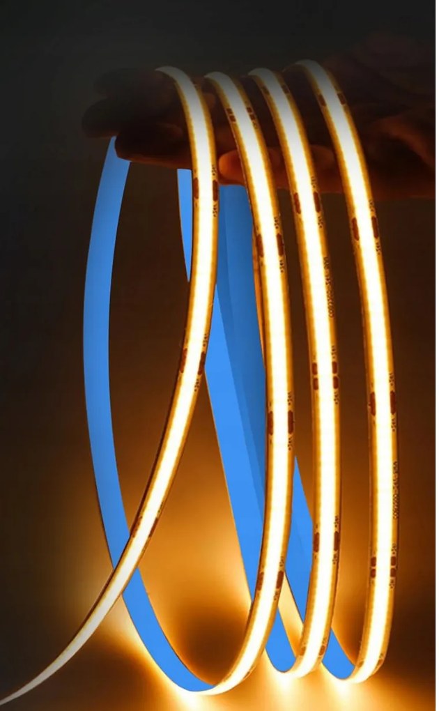 BERGE LED pásik COB Neon 12V - 528D - 15W/m - IP20 - 1650lm - 50m - teplá farba
