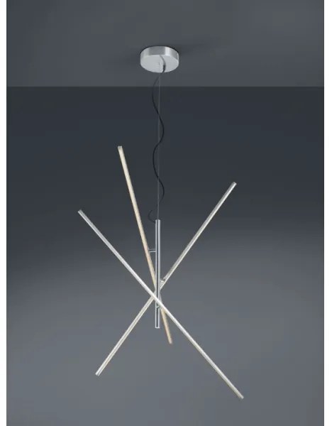 Trio - LED Stmievateľný luster na lanku TIRIAC 3xLED/8,5W/230V