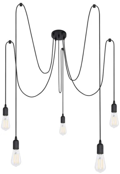 GLOBO A110-5 - Závesné osvetlenie MARACANA 5xE27/60W/230V