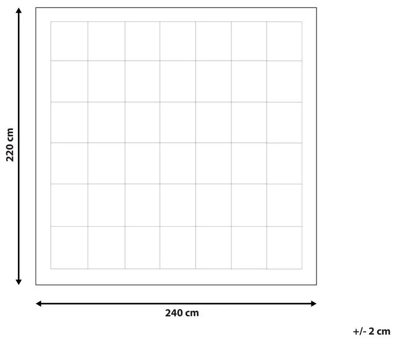 Prikrývka 240x220 cm Rijeka (biela). Vlastná spoľahlivá doprava až k Vám domov. 1010250