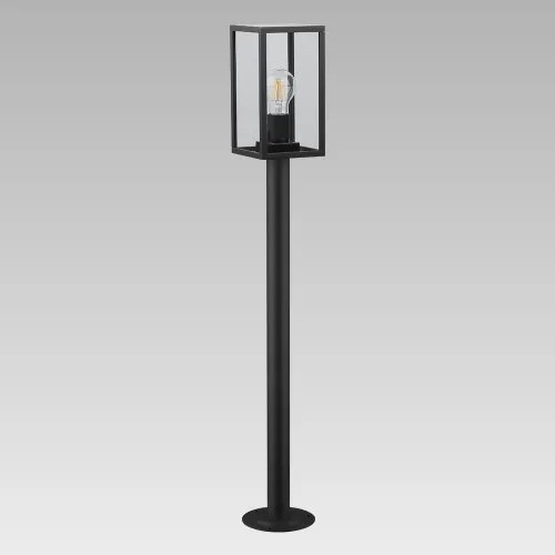 PREZENT Vonkajšia stojacia lampa LOARA, 1xE27, 60W, čierna, IP54