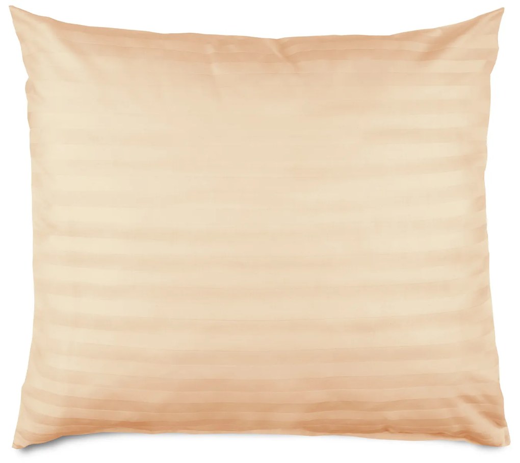 BAMBUSOVÁ OBLIEČKA NA VANKÚŠ STRIPE BEIGE 50X60 CM BÉŽOVÁ