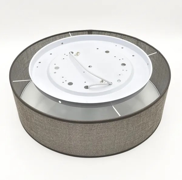 Stropné svietidlo SIRJA 2xE27/15W/230V priemer 45 cm hnedé