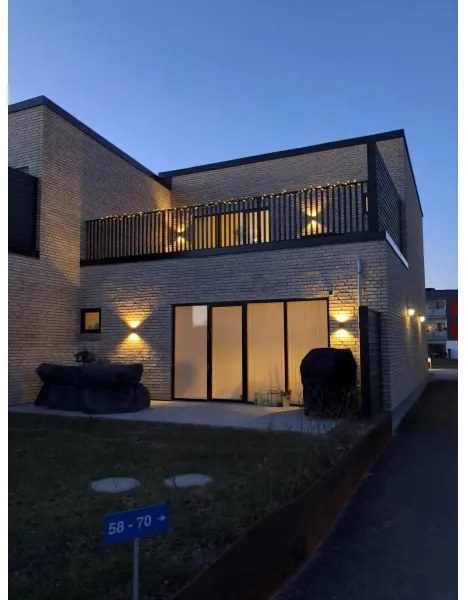 Nordlux - LED Vonkajšie nástenné svietidlo ROLD LED/10,5W/230V IP54 čierna