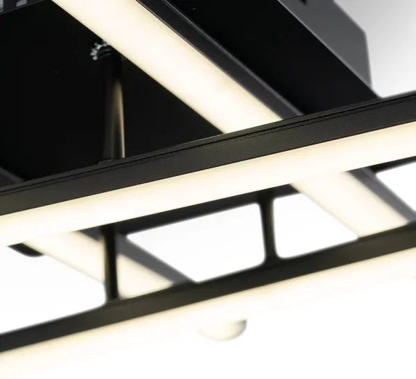 Brilagi - LED stropné svietidlo STRIPES LED/37W/230V čierne