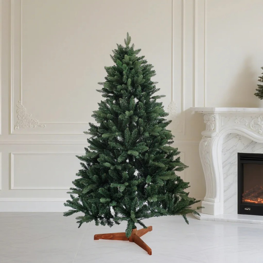 Umelý vianočný stromček FROST, 150cm, zelená Jurhan