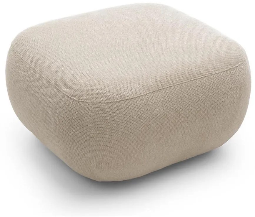 Taburet OLBIA 75x75 cm béžový