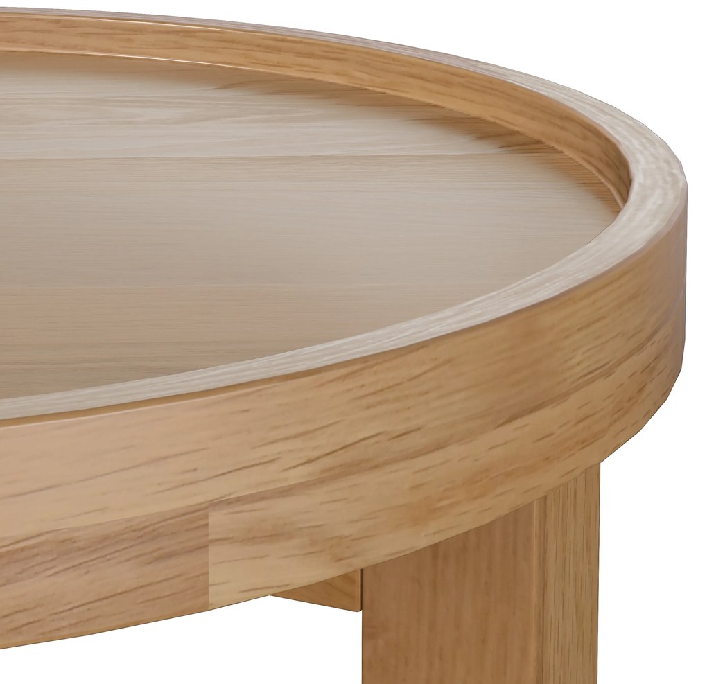 Odkladací stolík, okrúhly