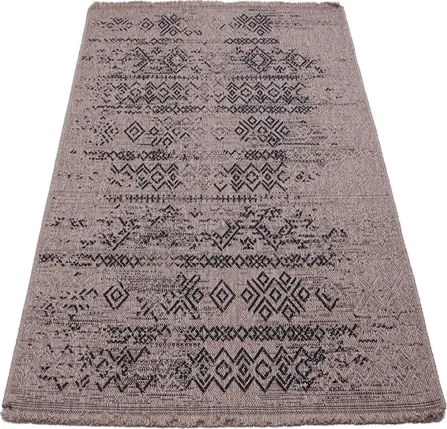 Koberec Indiana 08524A JUTE / BLACK