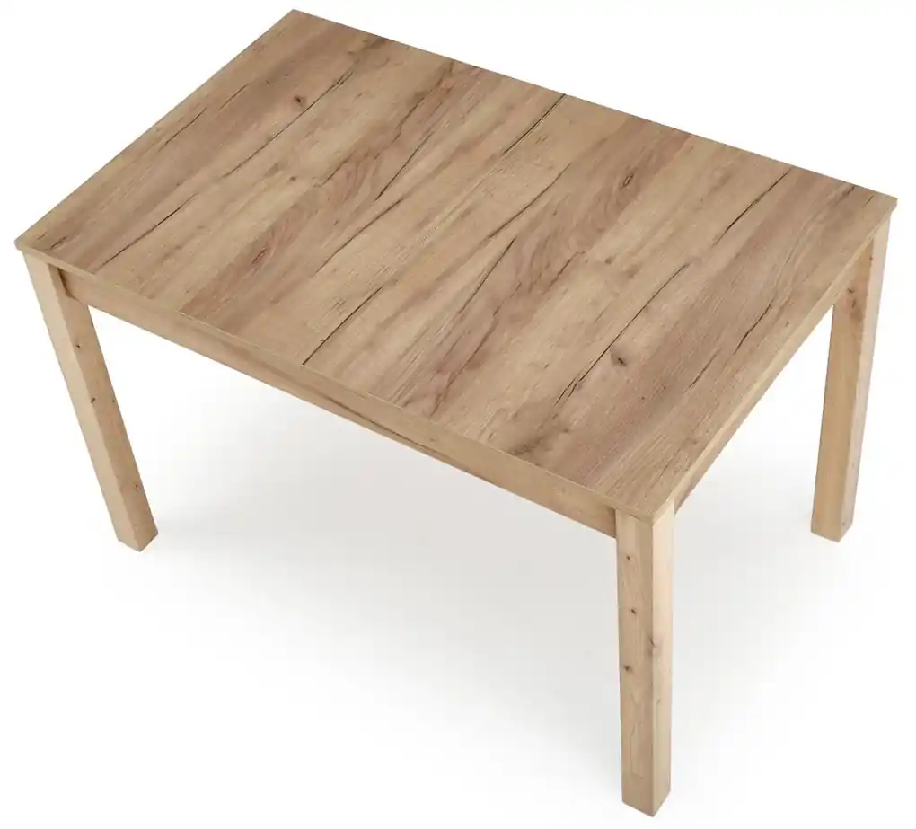 Lacný rozkladací jedálenský stôl Hema124, dub craft | BIANO