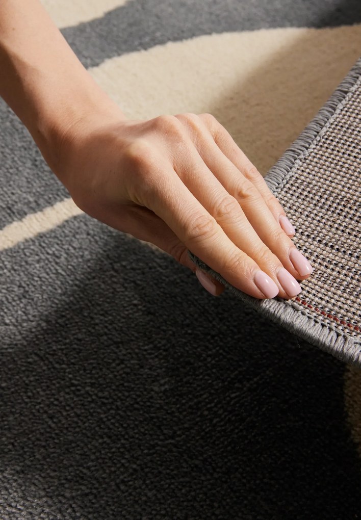 Hanse Home, Detský koberček Adventures 106216 Grey Cream, 120x170, šedá, detská izba