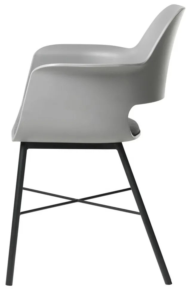 Sivá jedálenská stolička Unique Furniture Wrestler