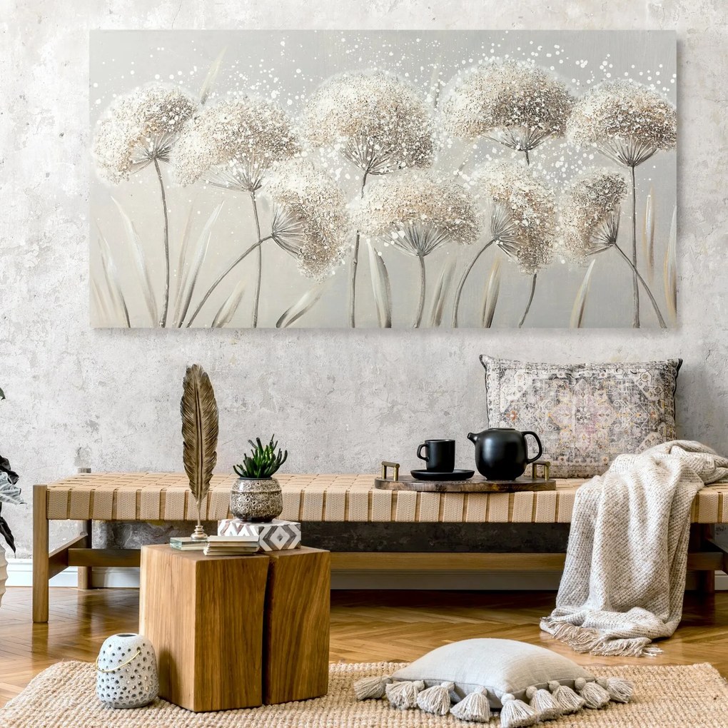 RUČNE MAĽOVANÝ OBRAZ 434 60X120 CM