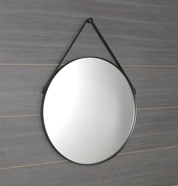 Sapho Sapho, ORBITER zrkadlo guľaté s popruhom, ø 60cm, zlatá matná, ORT060G