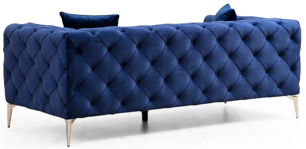 Luxusná dvojmiestna pohovka ComoDeluxe - námornícka modrá