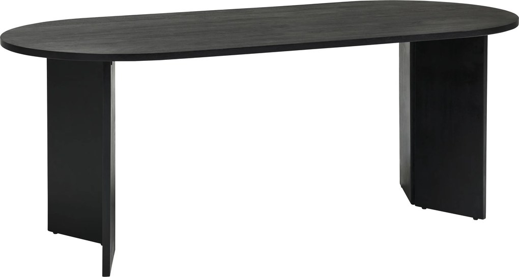 XXXLutz JEDÁLENSKÝ STÔL, akácia, čierna, 200/90/76 cm MID.YOU - Online Only jedálne - 001630027502