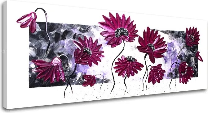 Autorská reprodukcia na plátne KVETY XOBAM013E1