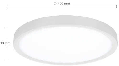 Brilagi -LED Stmievateľné svietidlo ESTELA LED/48W/230V 3000-6500K ø 40 cm biela+DO