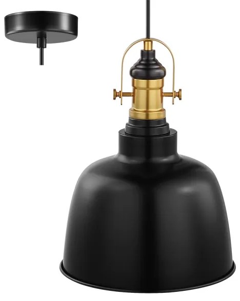 Eglo 49839 - Luster na lanku GILWELL 1xE27/60W/230V