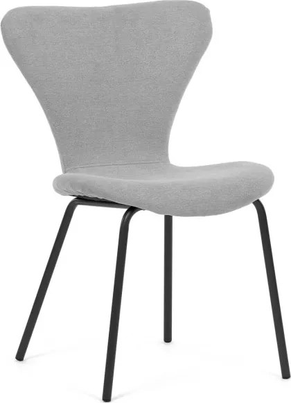 Jedálenská stolička strieborná CT-S8010 SIL2