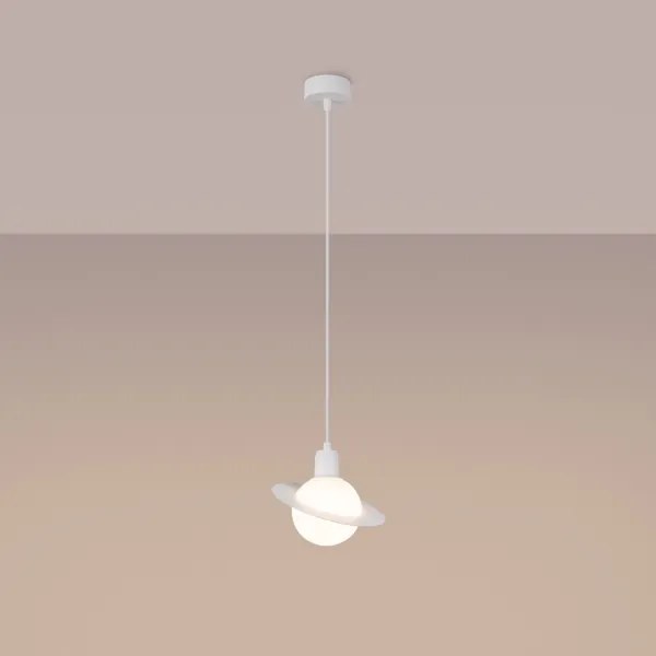 Sollux SL.1356 - Luster na lanku HYPERION 1xG9/8W/230V biela