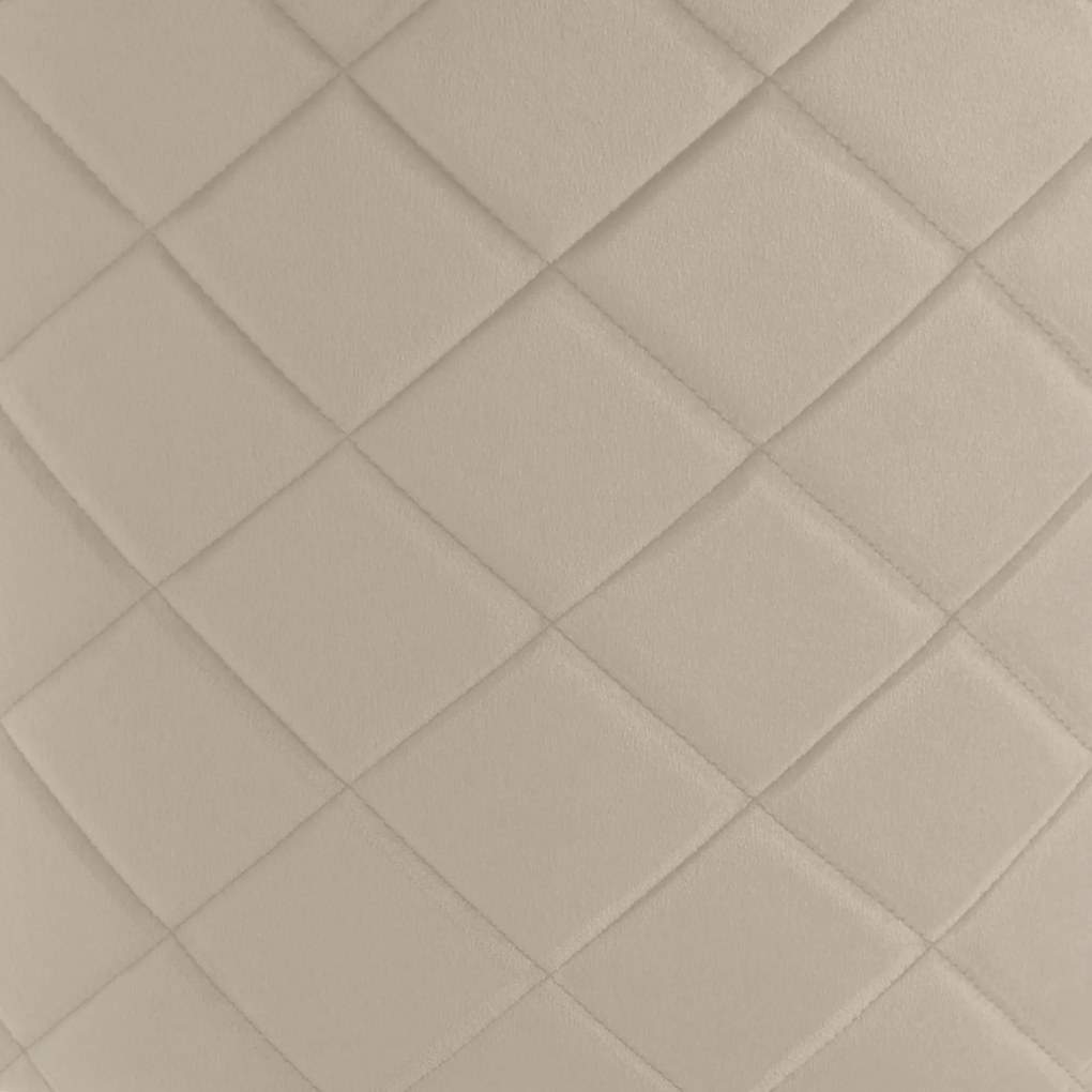 Jedálenská stolička FARGO Velvet - béžová/zlatá