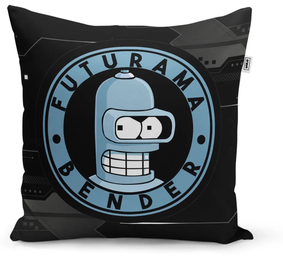 Sablio Vankúš Futurama Bender Technology - 40x40 cm