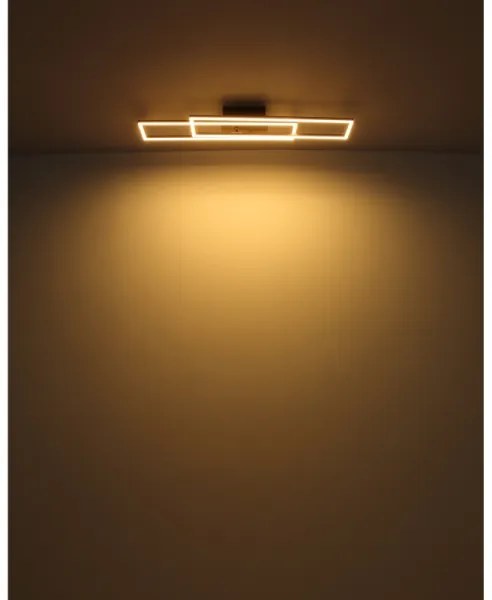 Globo 67208-30 - LED Stropné svietidlo DAKARI LED/30W/230V 3000K 60x80 cm čierna