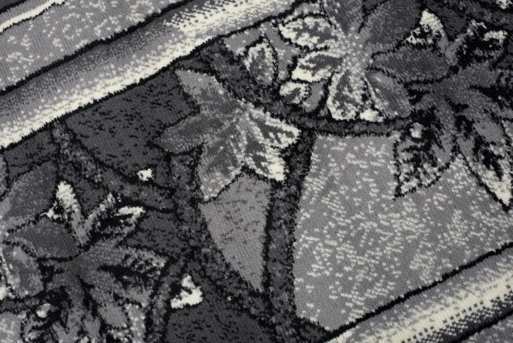 TA Koberec 1912A SIVÁ LACNÁ PP CRM Rozmer: 100x300 cm