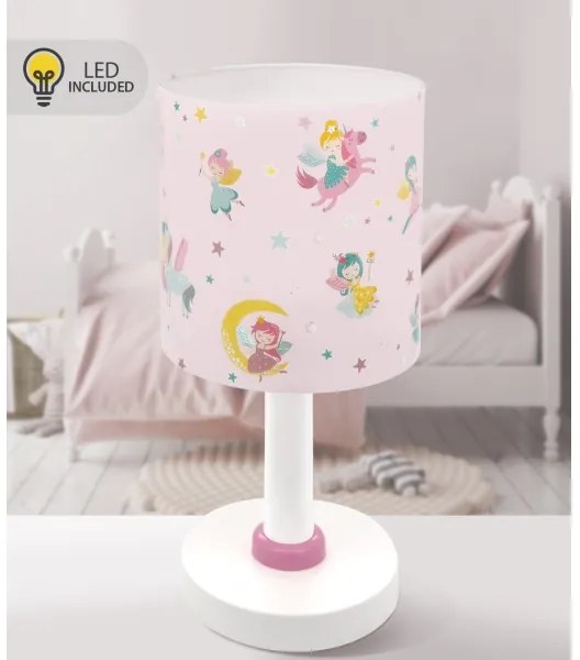 Dalber 42491N - LED Detská lampička FAIRY DREAMS 1xG4/4W/230V ružová