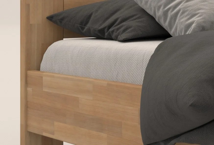 Posteľ Emilia 180x200 cm, prírodný buk